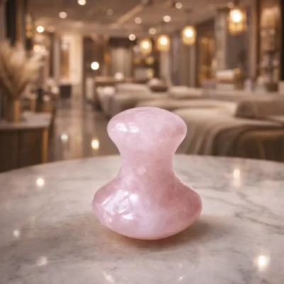 Rose Quartz Mushroom Stone