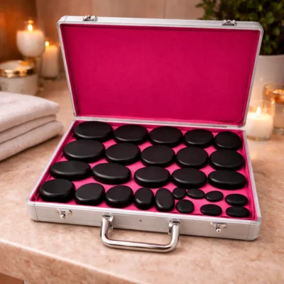 28pc Self-Heating Bain Stone Set