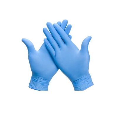 Disposable Blue Nitrile Gloves XL – 100 Pcs