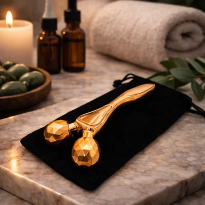 Rose Gold Facial Firming Massager