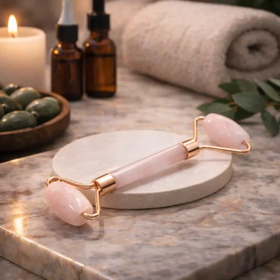 Rose Quartz Facial Roller