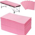 Disposable Massage Table Covers - Pink - 50 Pack