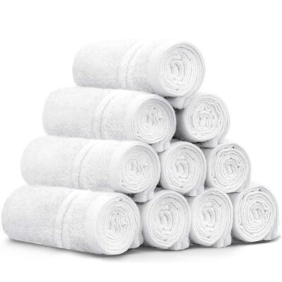Facial Towels 500GSM 10 Pack 30X30cm White