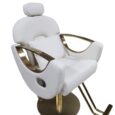 Lily Reclining Salon Chair White