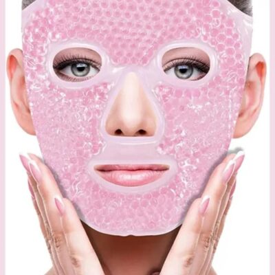 Gel Reusable Soothing Mask - Full Face - Pink