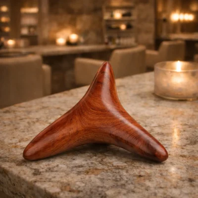 Triangular Wood Massage Tool