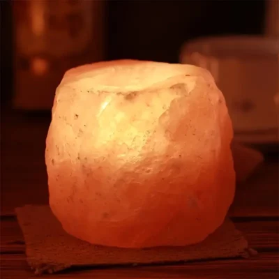 Salt Candle Holder