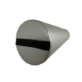PVC Long Knee Bolster Silver