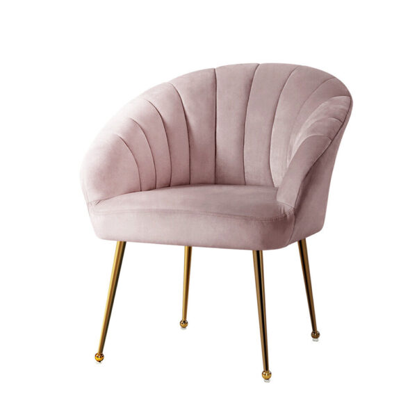 Eloise Velvet Accent Seat in premium velvet for professional salon reception and waiting areas