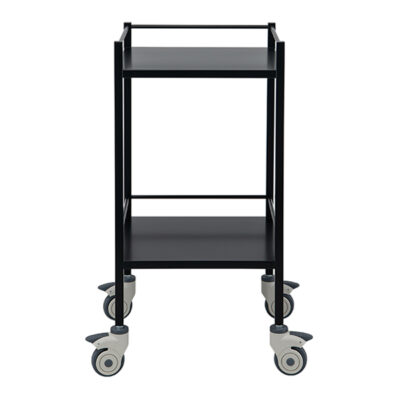 Black - 2 Tier Trolley