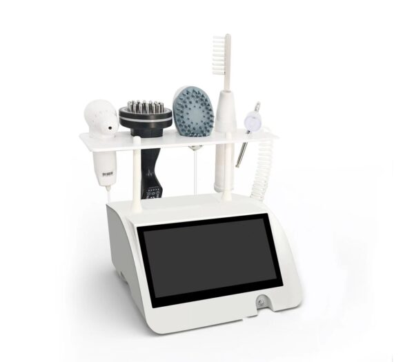 Multi Handle Detection Camera with specialized lenses for professional hair and skin diagnosis