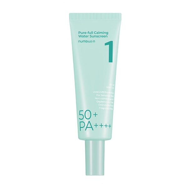 Numbuzin No. 1 Clear Filter Sun Essence 50ml for professional sun protection and skin calming