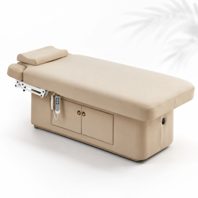 Deluxe Spa Electric Table with enclosed storage and remote control