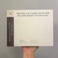 Restore Facial Pod Professional Skin Recovery 6-Pack.