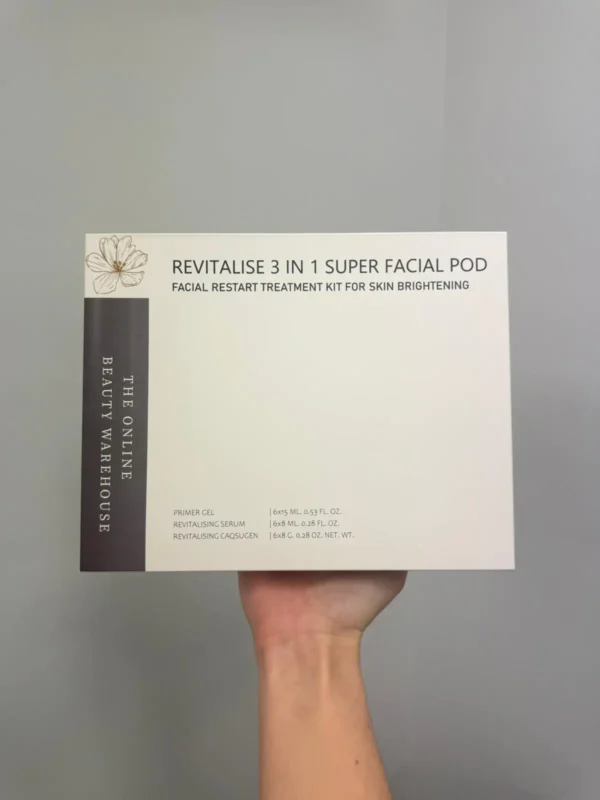 Revitalise Facial Pod Professional Skincare 6-Pack.
