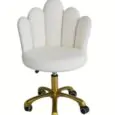 White Flower Salon Chair