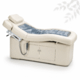 Heated Water Therapy Bed with electric lift and storage cabinet