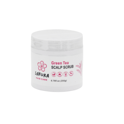 Sakura Scalp Scrub - Green Tea 200gm - Retail Pack of 6 - RRP $50