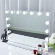 Tiffany LED Vanity Mirror with Hollywood style LED bulbs