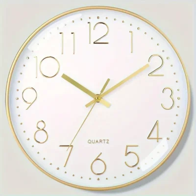 Treatment Room Clock - Gold