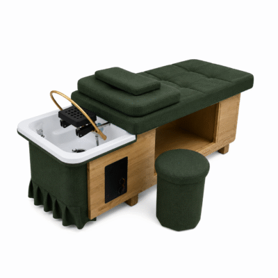 Natures Best - Wood Japanese Head Spa - Plumbed