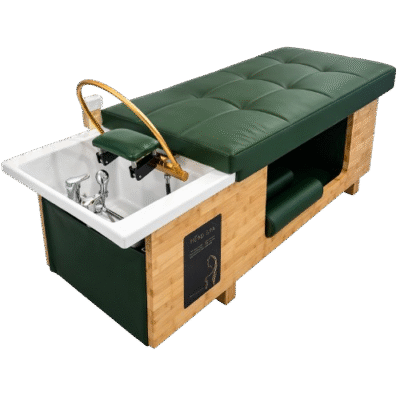 Natures Best - Wood Japanese Head Spa - Plumbed