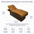 Specialised Elite 93cm Tall Electric Table dimensions