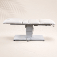 White Salon Electric Table with electric height adjustment