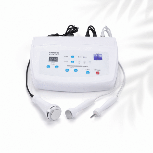 Starter Ultrasonic Device with three facial treatment handles