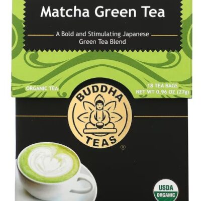 Organic Tea, Matcha Green, 18 Tea Bags