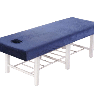 Fitted Velvet Thick Massage Cover with Face Hole