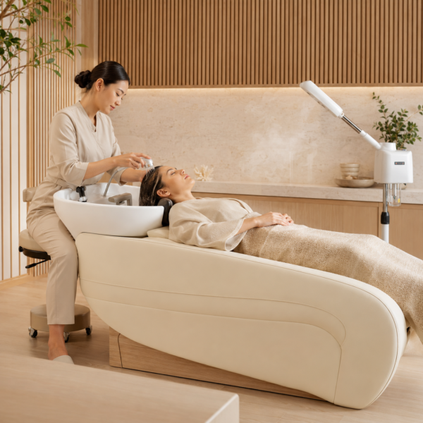Professional Japanese head spa treatment