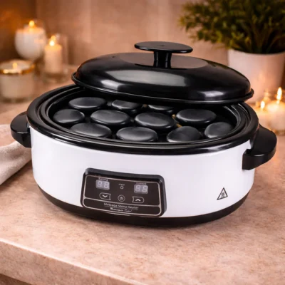 Hot Stone Warmer with 10 Stones