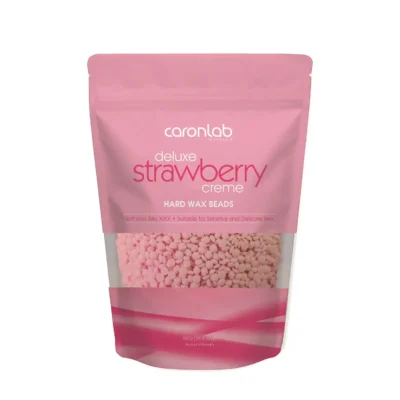 Strawberry Creme Hard Wax Beads, 800gm - Caronlab