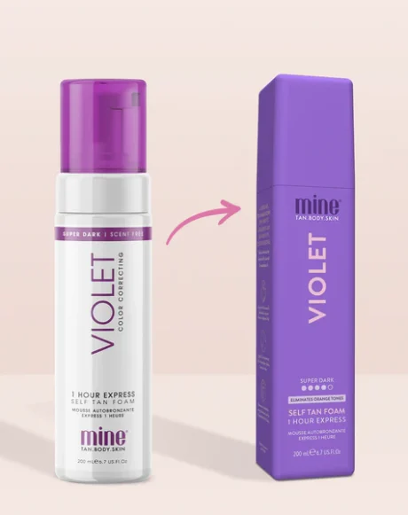 Violet Self Tan Foam5