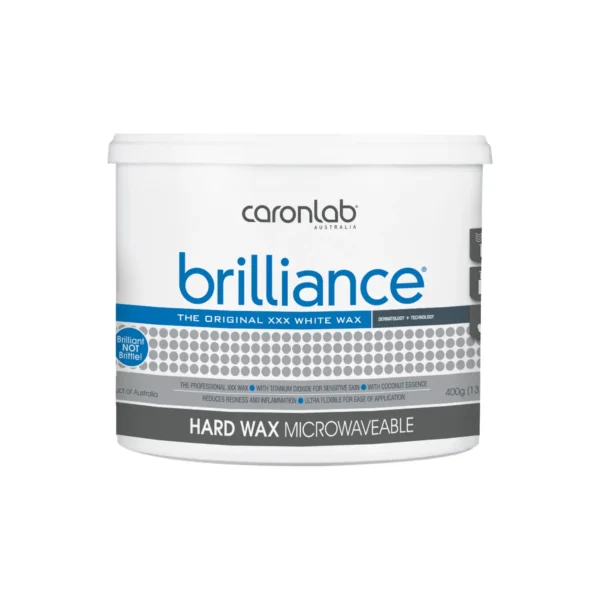 Brilliance Hard Wax Microwaveable 400ml - Caronlab