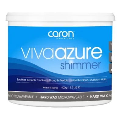 Caron Viva Azure Shimmer Hard Wax - 400g