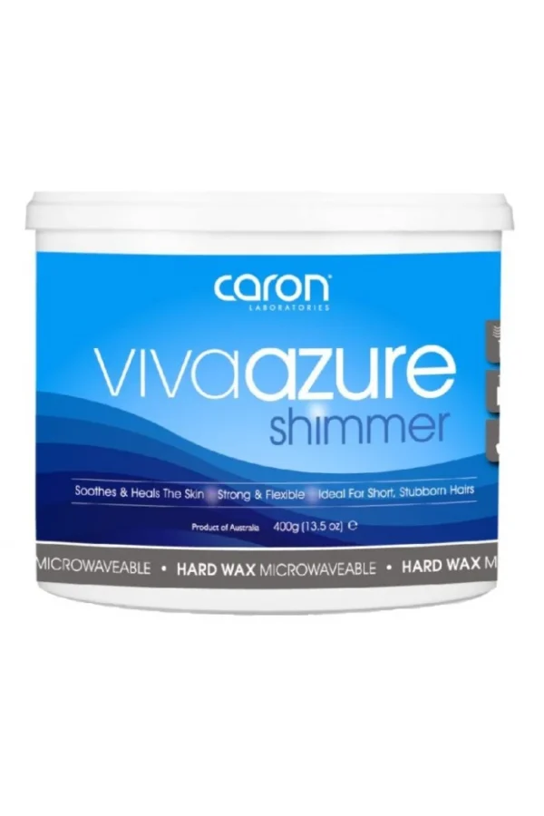 Caron Viva Azure Shimmer Hard Wax - 400g