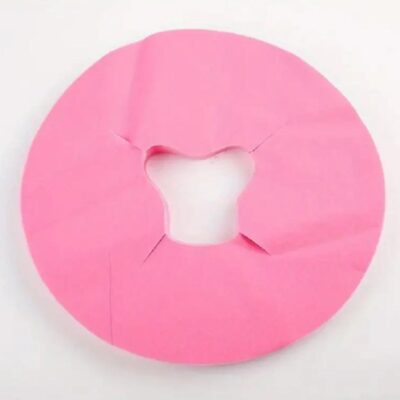 Disposable Face Cradle Covers (100pcs Pink)