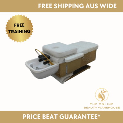 Luxury Japanese Head Spa / Pedicure Basin with arms 65cm wide – Plumbed