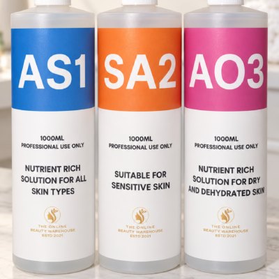 Hydrodermabrasion Solution AS1 SA2 AO3 1000ml professional set