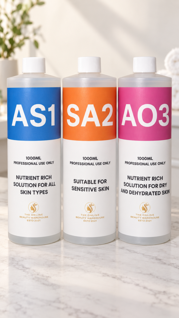 Hydrodermabrasion Solution AS1 SA2 AO3 1000ml professional set