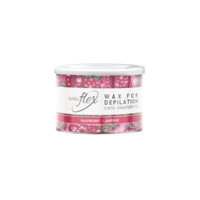 Italwax - Raspberry Flex Wax Tin, 400ml