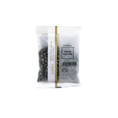 Italwax - Pour Homme Film Wax for Men (Silver), 100g