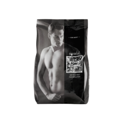 Italwax - Pour Homme Film Wax for Men (Silver), 1kg