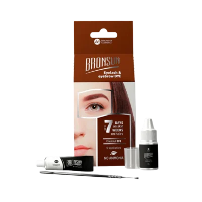 Bronsun - Eyelash and Eyebrow Dye Home Kit (Choose Your Colour)