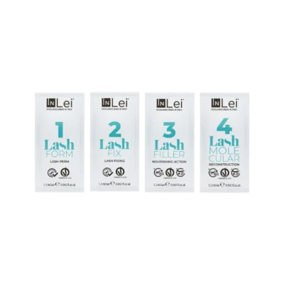 InLei® - Lash Filler 25.9 Sample Kit - Sachets (Includes Step 1-3, Lash Molecular 4)