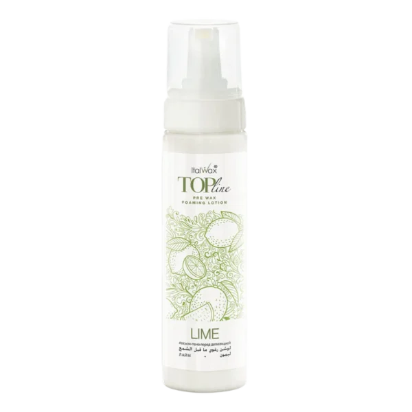 Italwax - Foaming Lotion Pre Wax Lime, 200ml