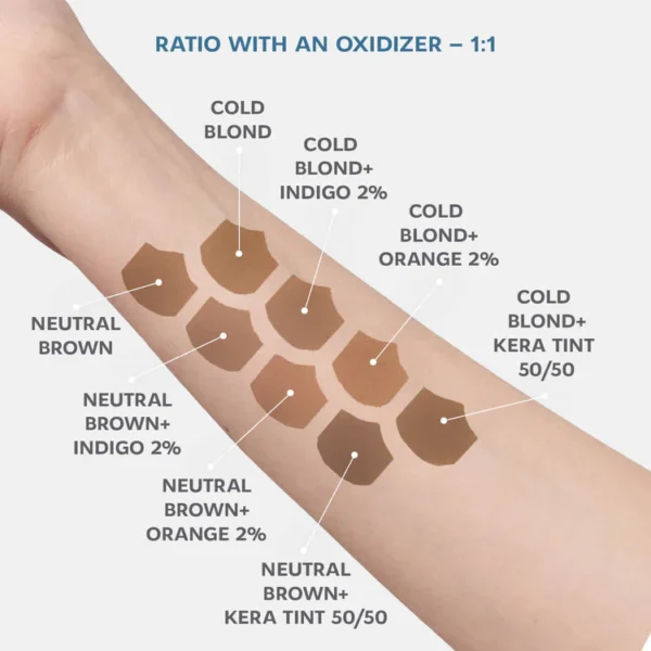 ÉLAN - Eyebrow Gel Tint - Cold Blond, 10ml - Image 2
