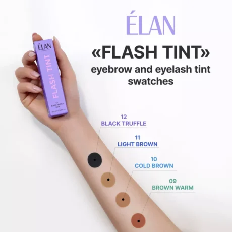 ÉLAN – Eyebrow Tint, 10ml – 12 Black Truffle (Black)2